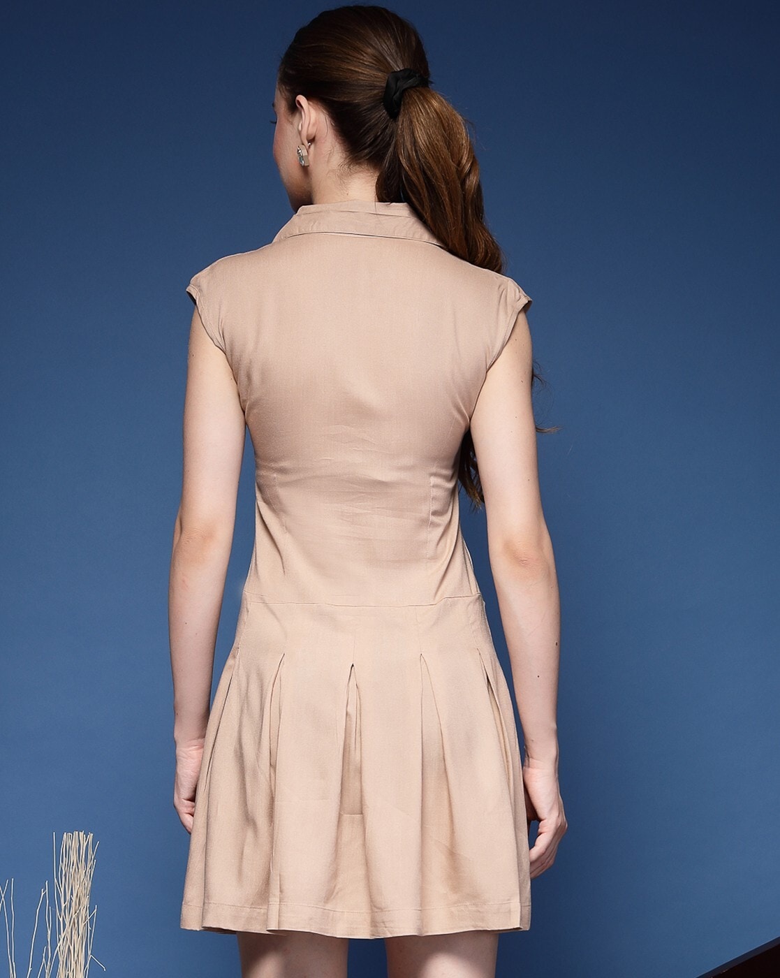 Elegant Muse Sleeveless Mini Dress