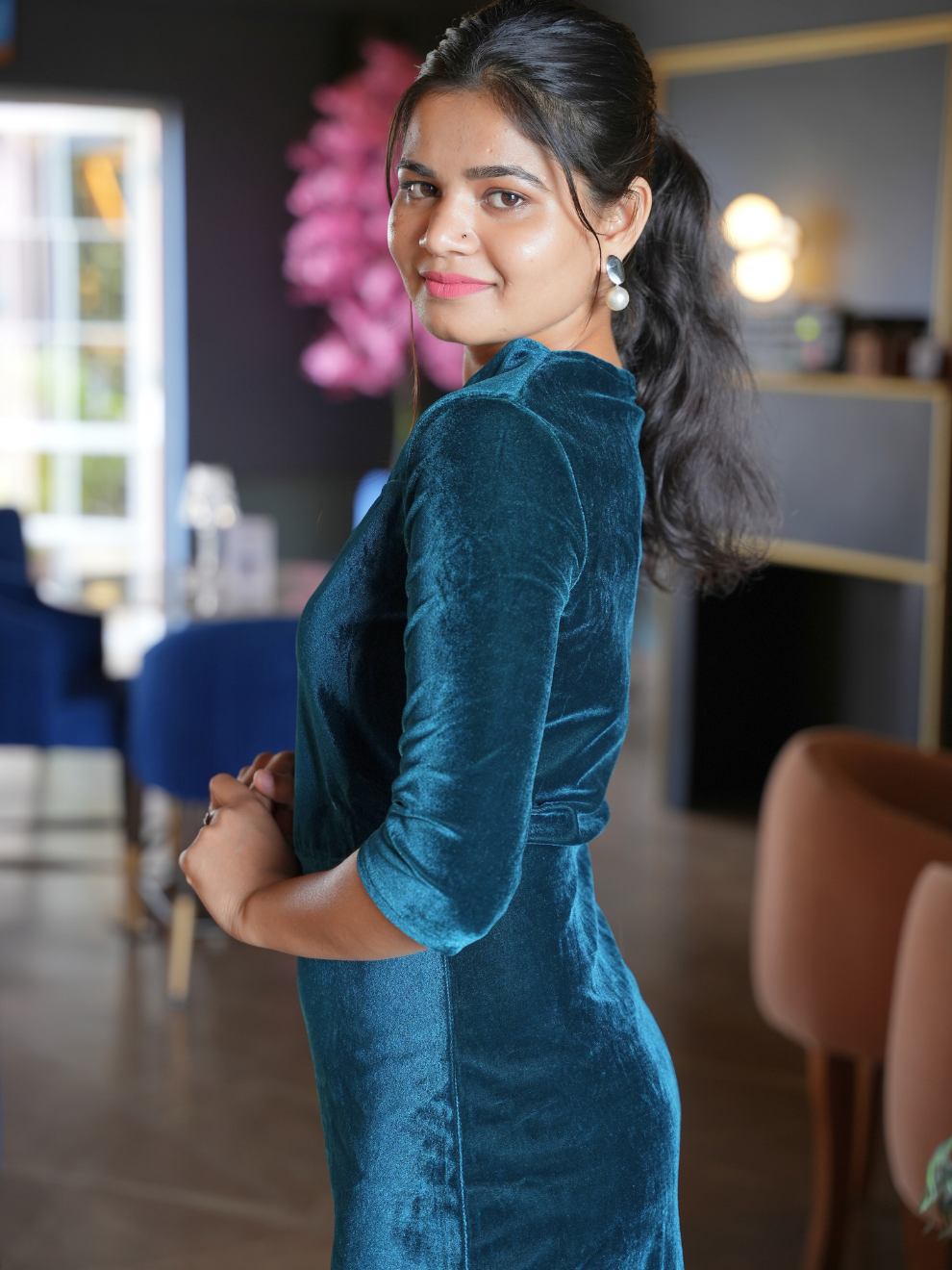 Peacock Blue