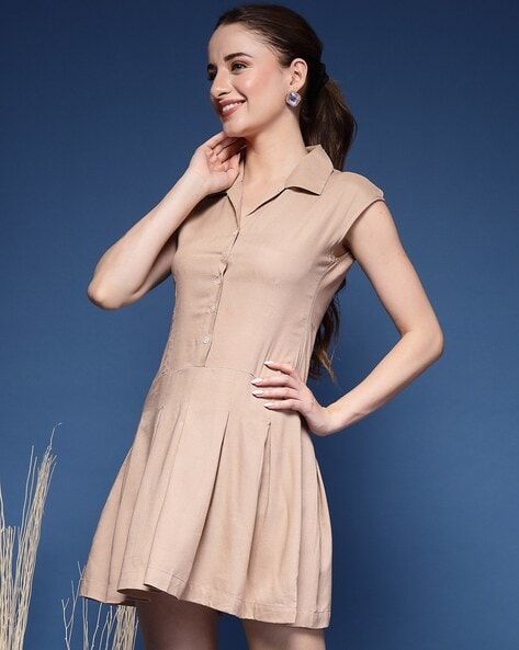 Elegant Muse Sleeveless Mini Dress