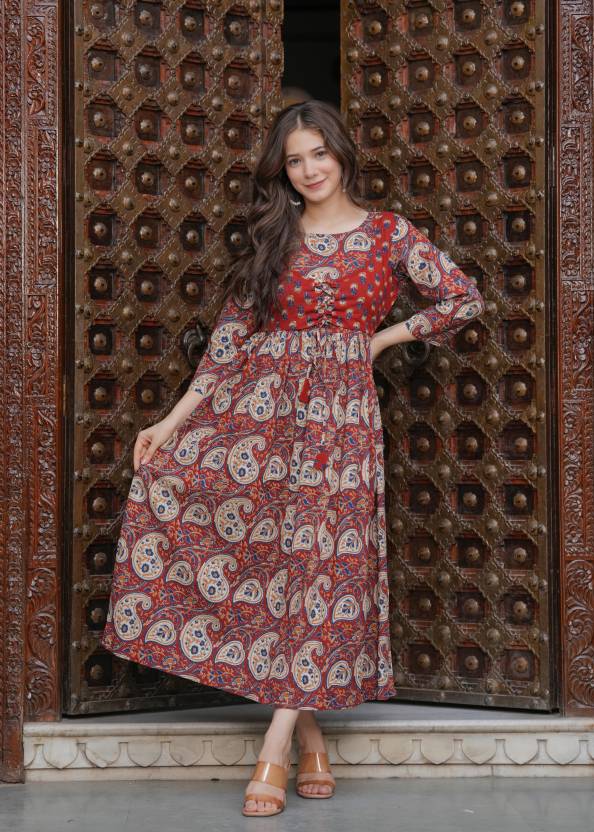 Rosewood Bloom Midi Dress
