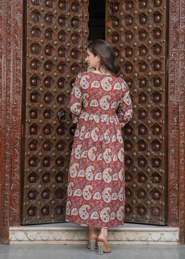 Rosewood Bloom Midi Dress