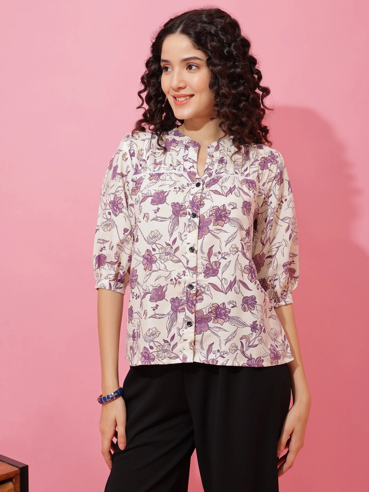 Beige, Purple