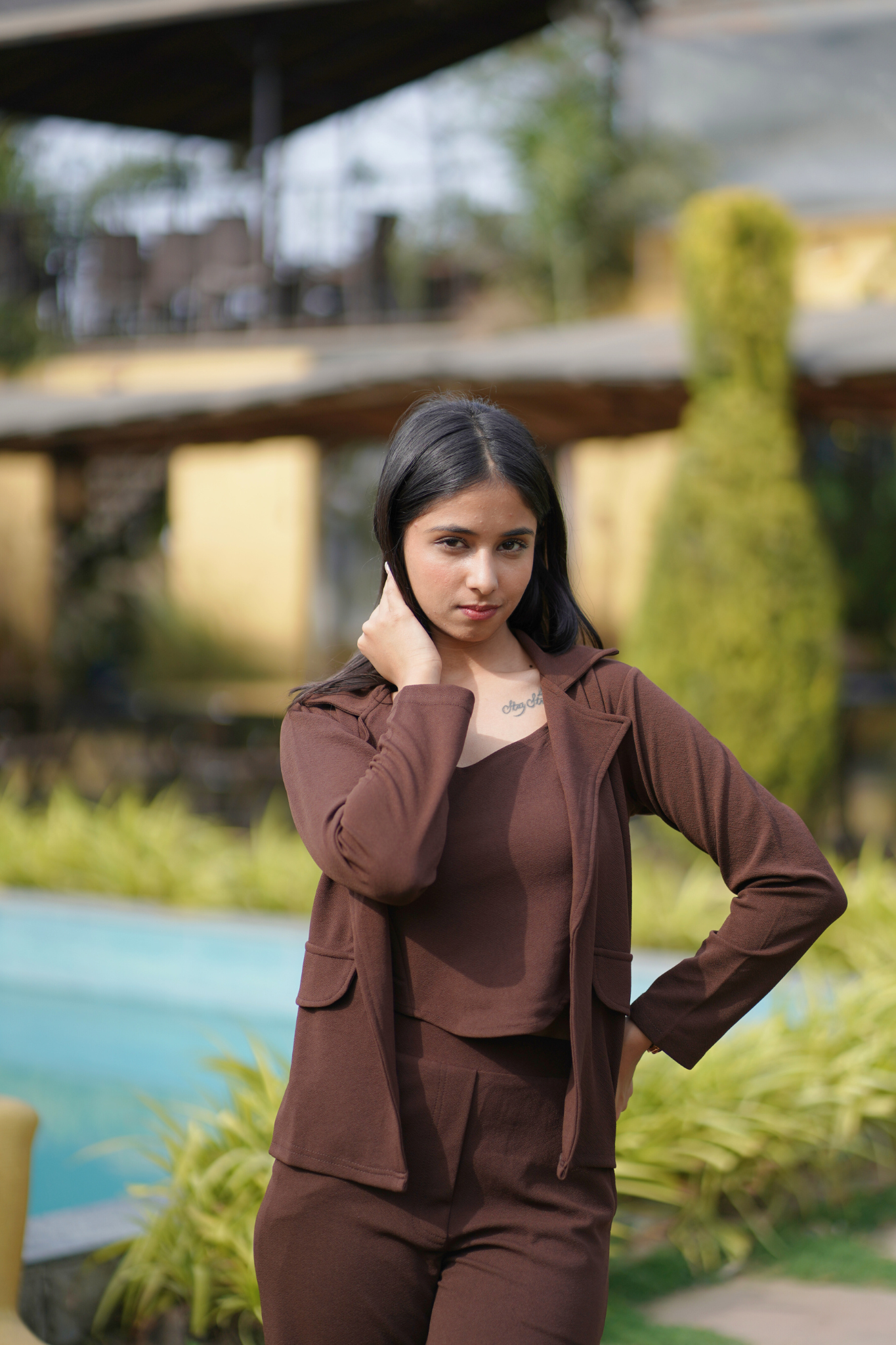 Brown