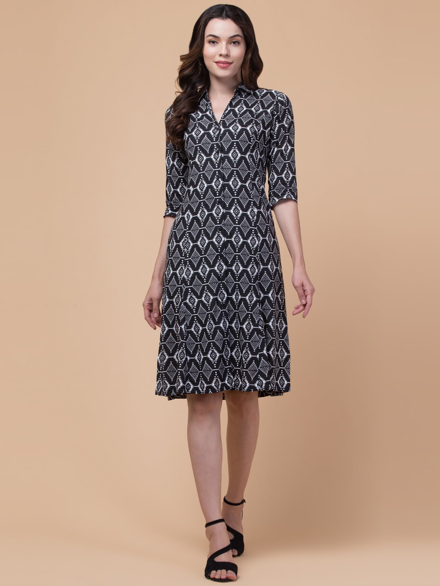Rayon Bliss Casual Dress