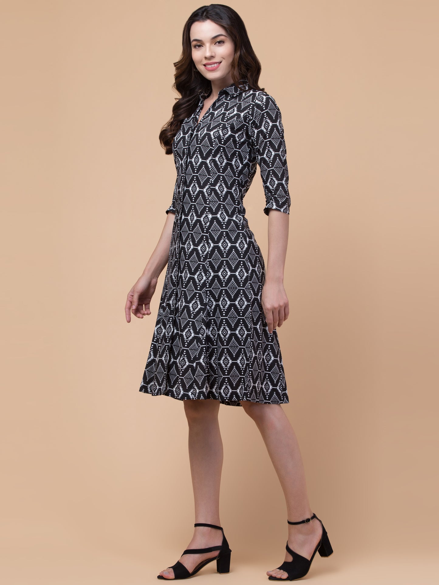 Rayon Bliss Casual Dress