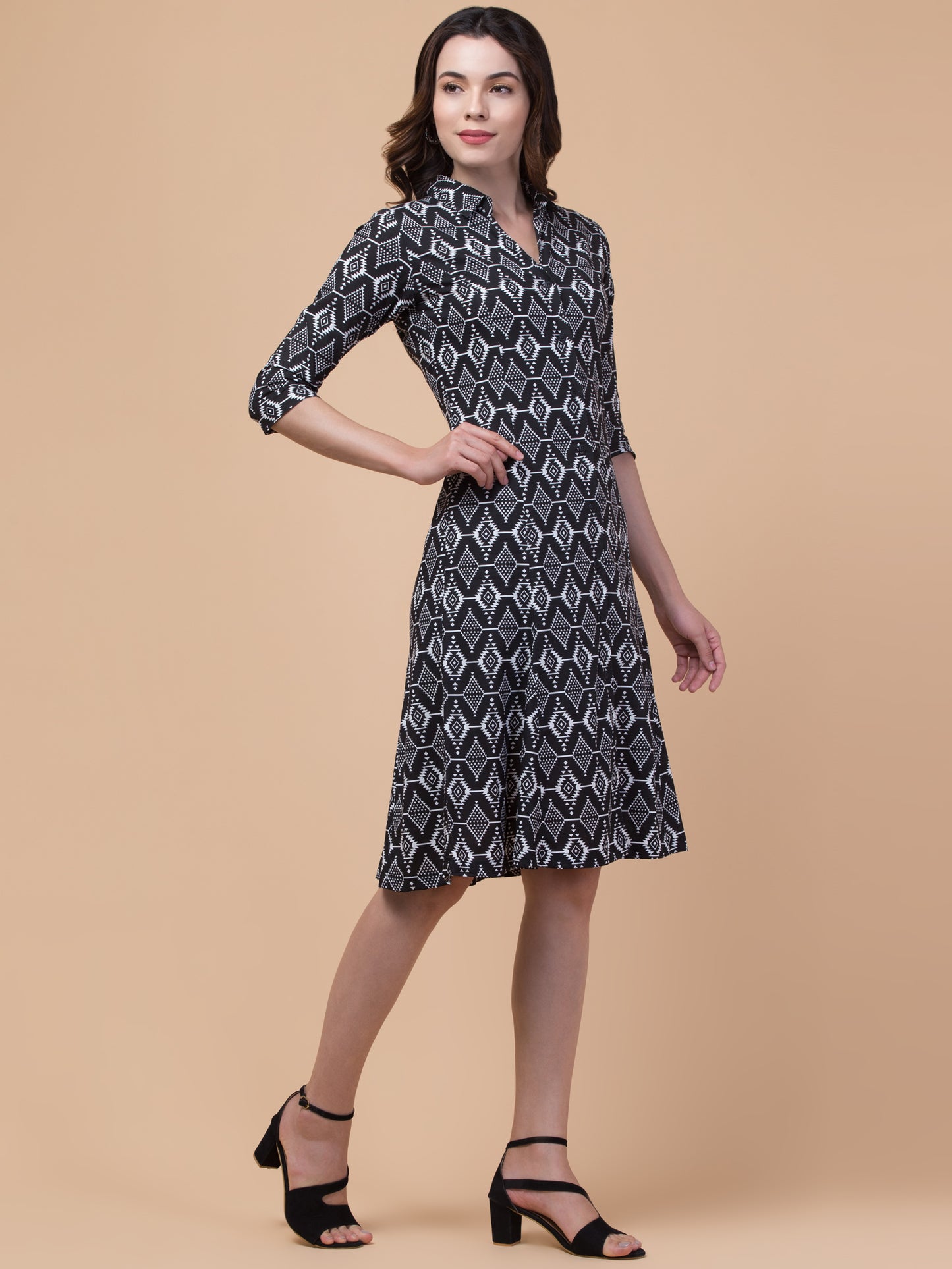 Rayon Bliss Casual Dress