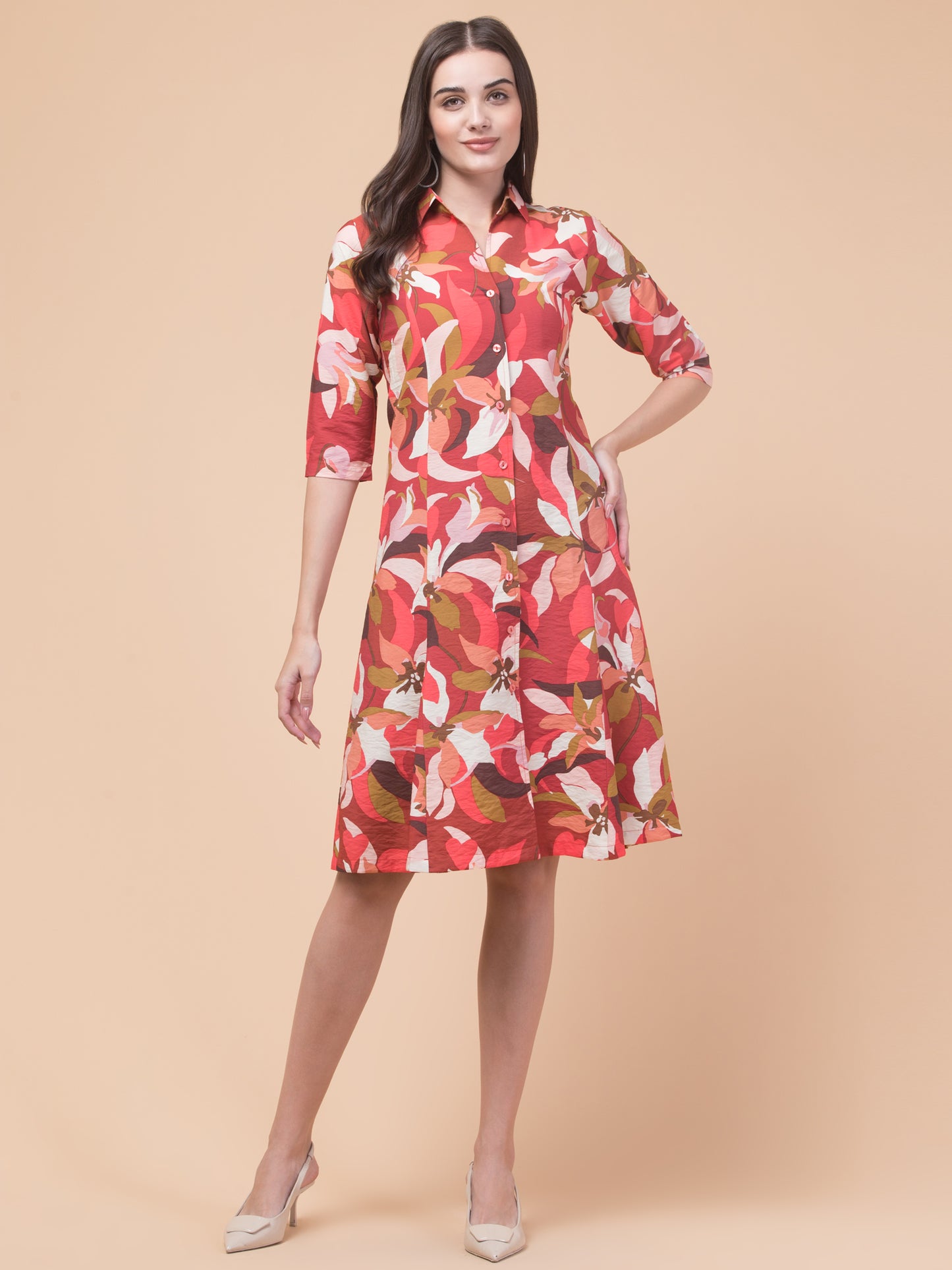 Elegant Essentials Shirt Dress