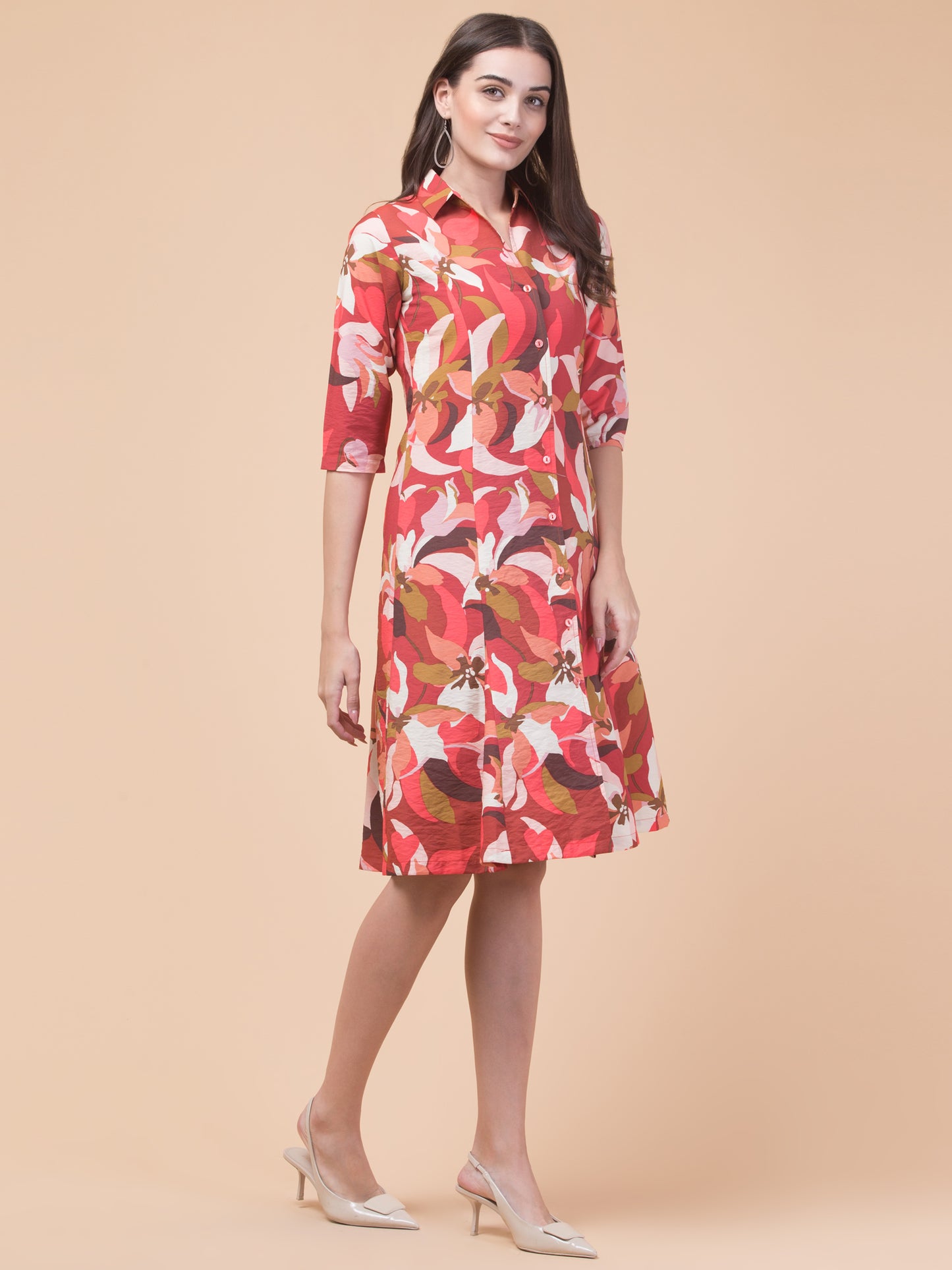 Elegant Essentials Shirt Dress