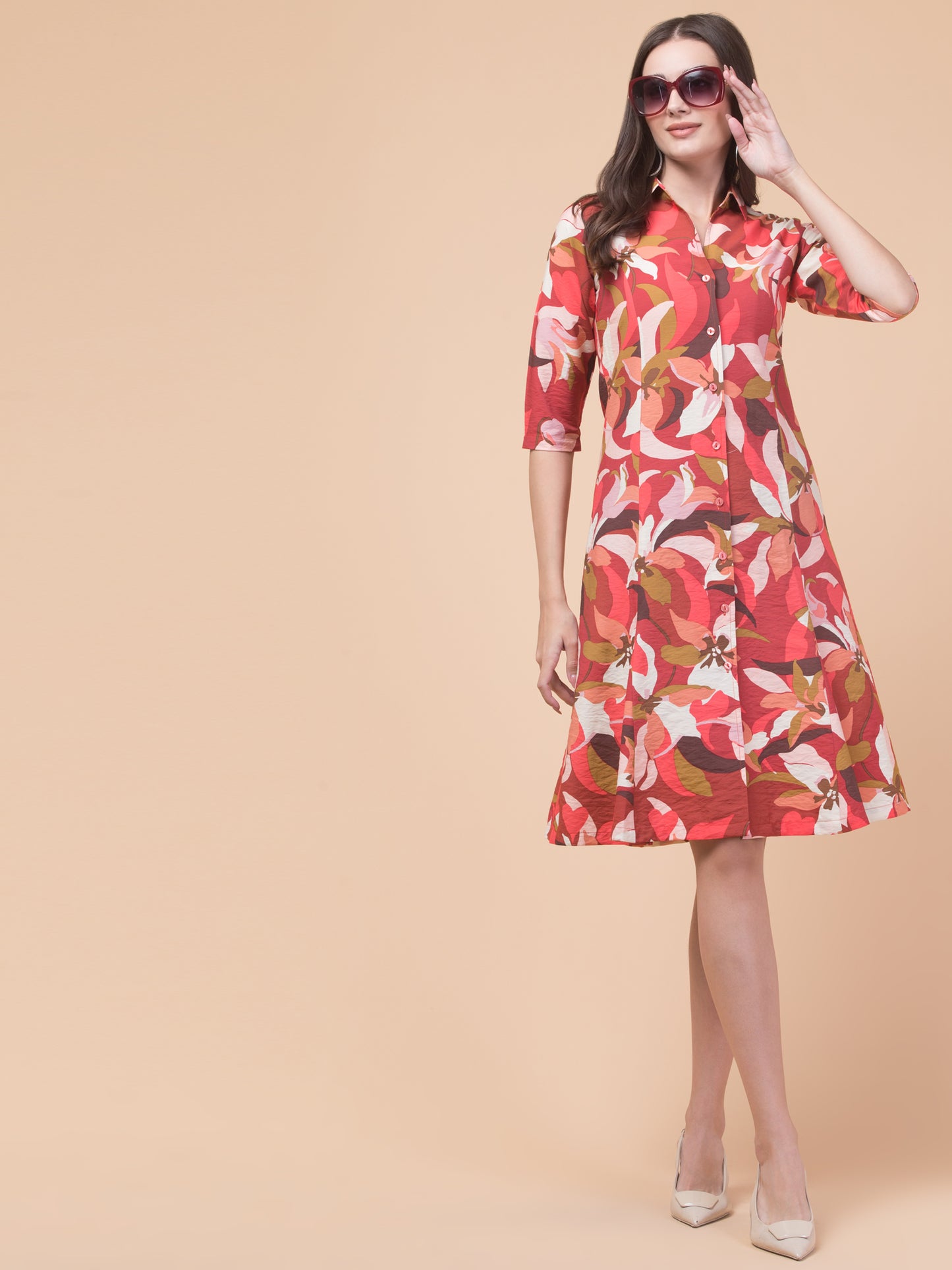 Elegant Essentials Shirt Dress