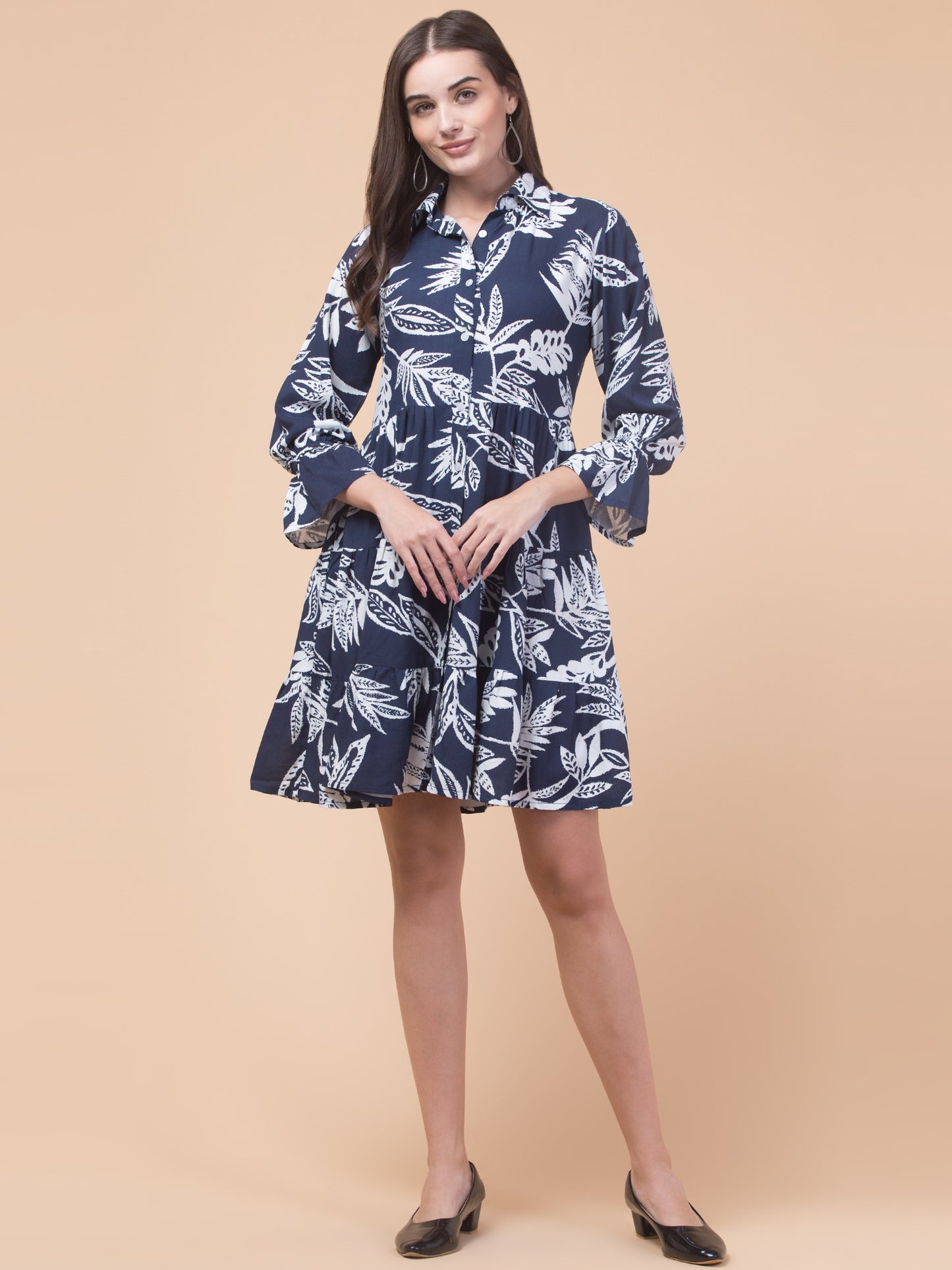 Timeless Navy Blue Dress