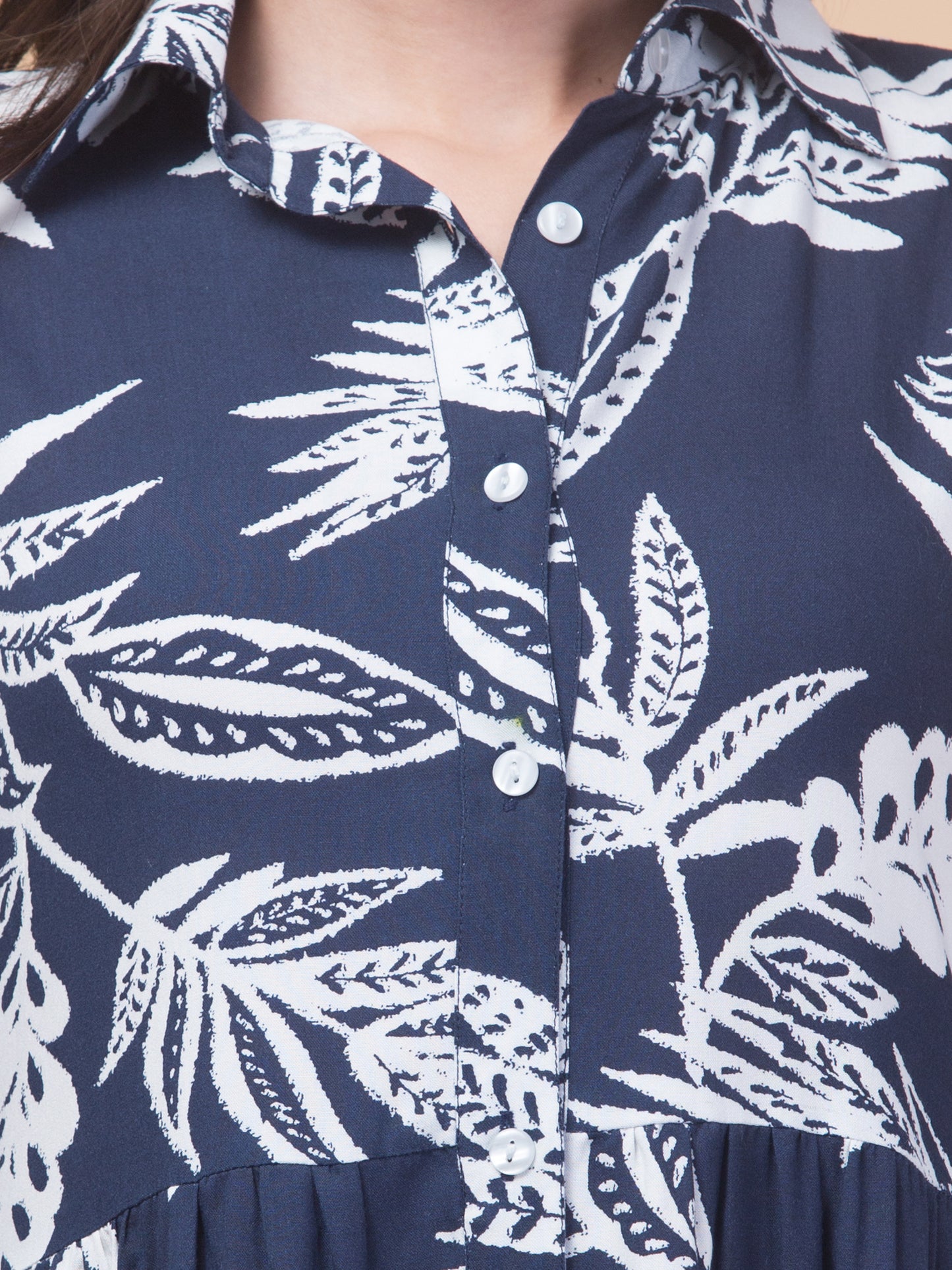 Timeless Navy Blue Dress