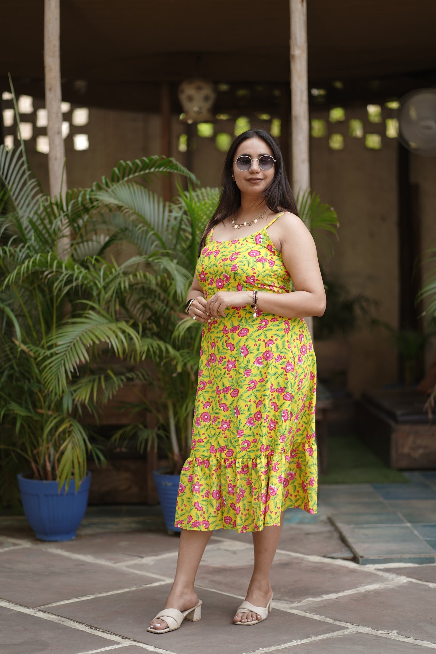 Sunshine Blooms Maxi Dress
