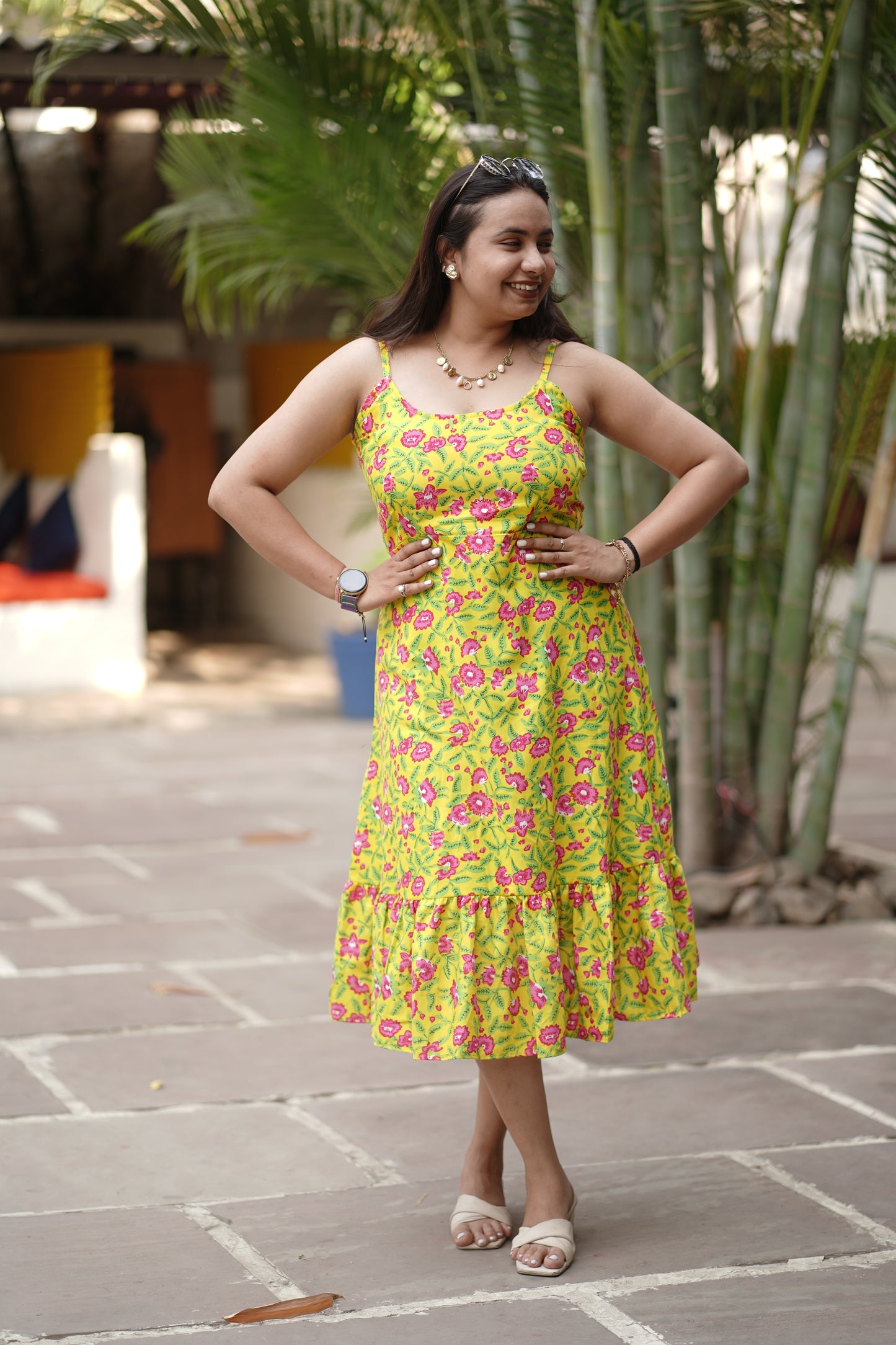 Sunshine Blooms Maxi Dress