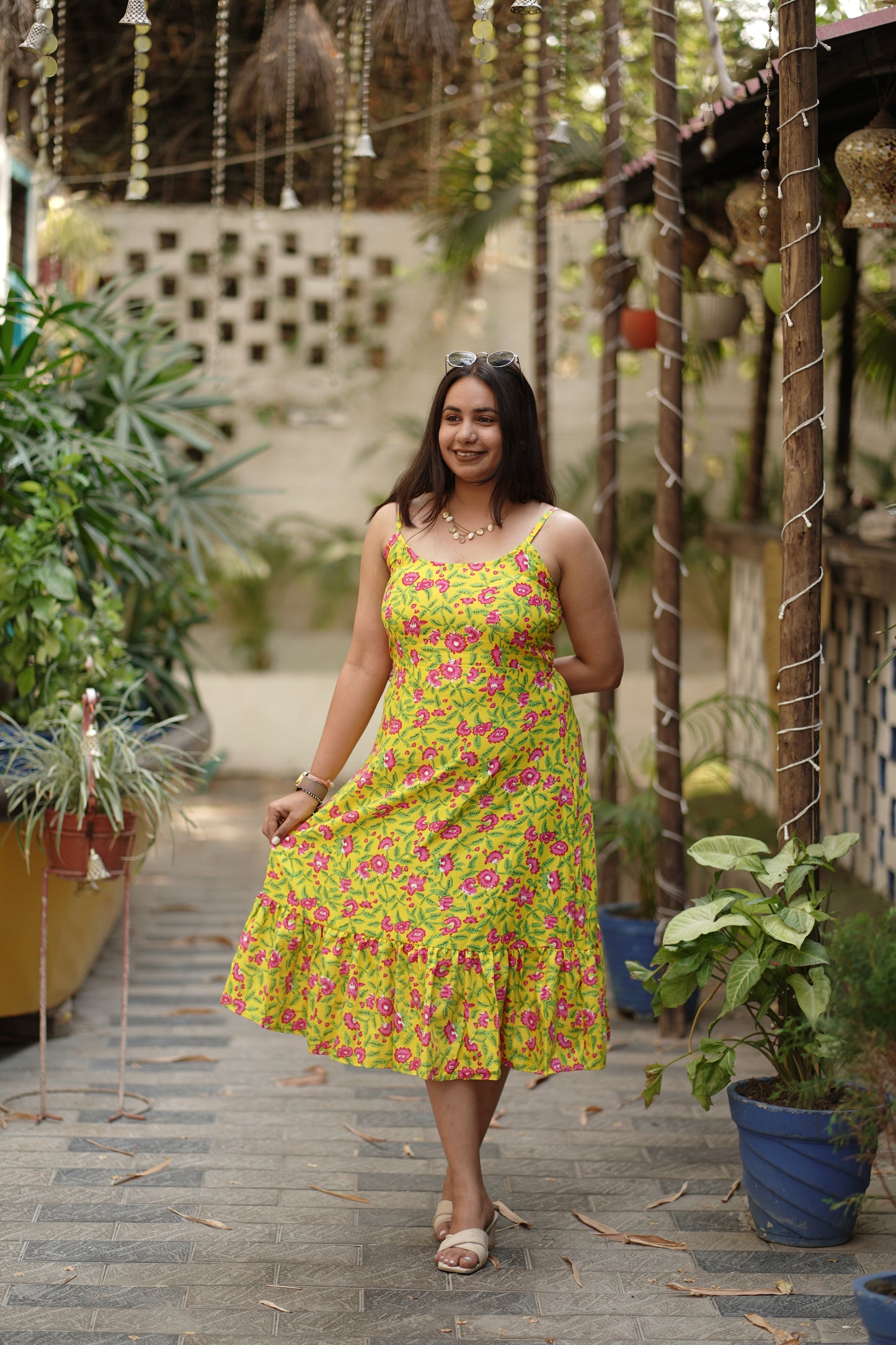 Sunshine Blooms Maxi Dress