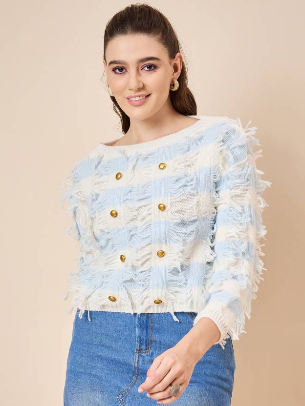Blue, White