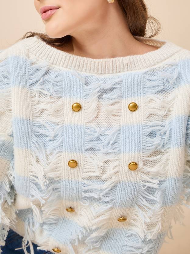 Blue, White