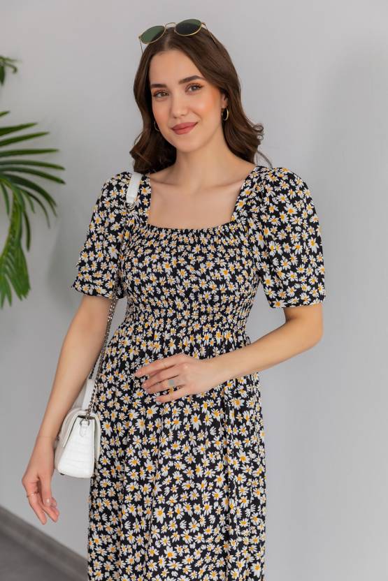 Classy Printed Maxi Dress Combo 3
