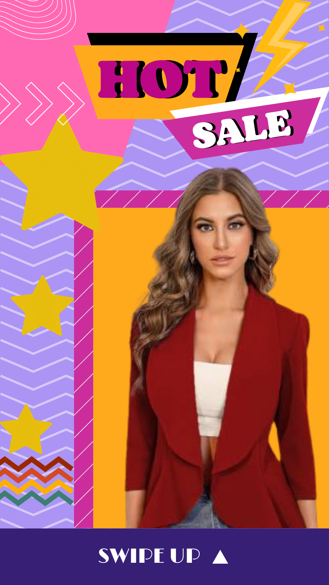 Maroon Solid Formal Blazer