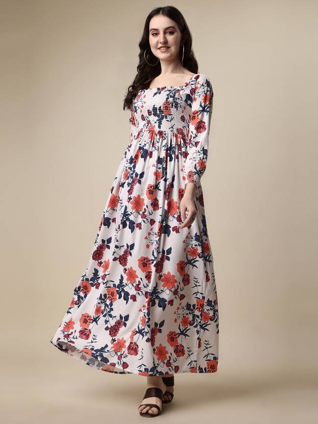Full Sleeve Maxi Dress Combo 3