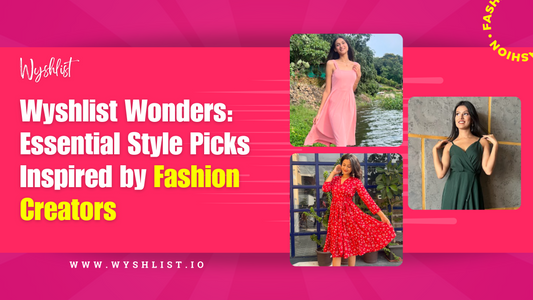  Discover Wyshlist's curated style picks inspired by fashion creators. Explore versatile dresses, coordinated sets, and trendy essentials for a stylish wardrobe.
