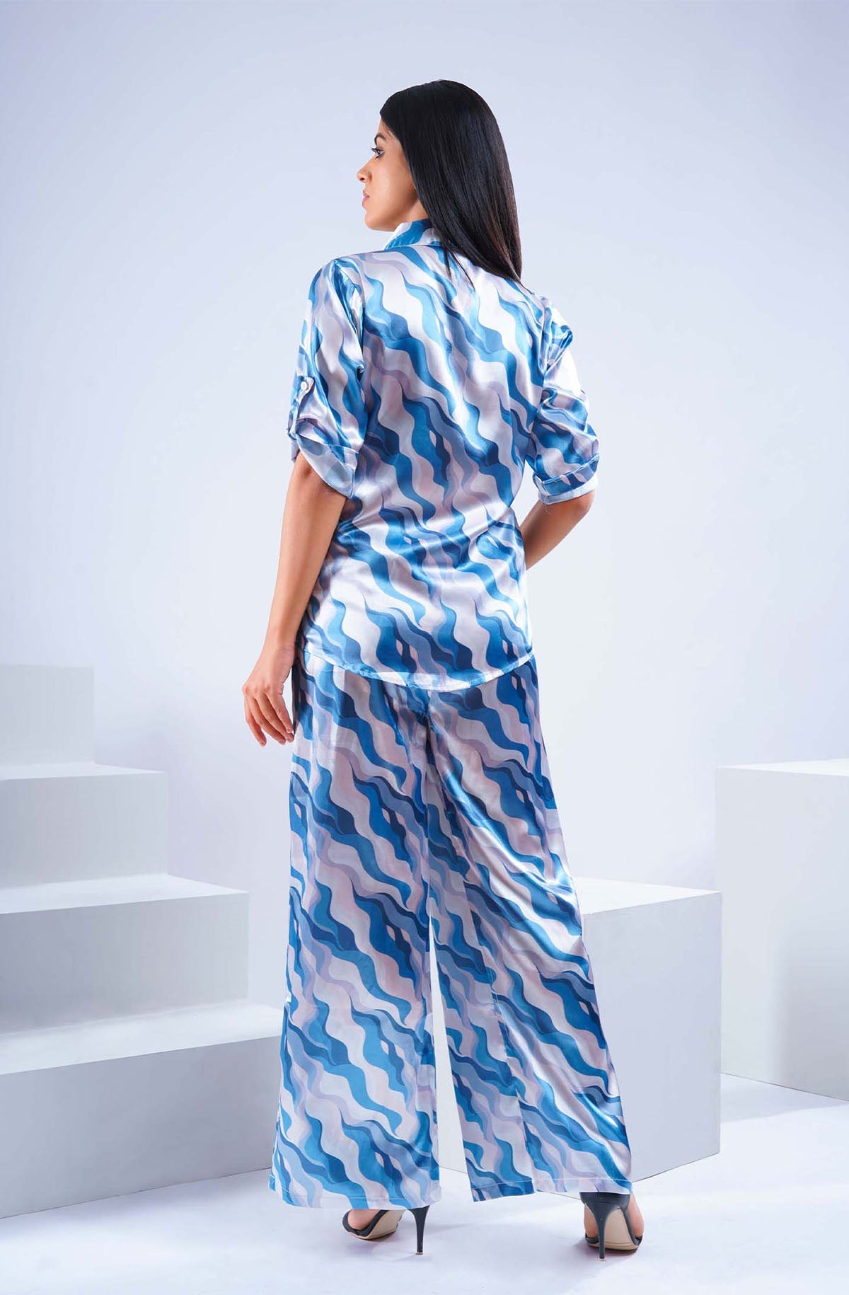 White And Blue
