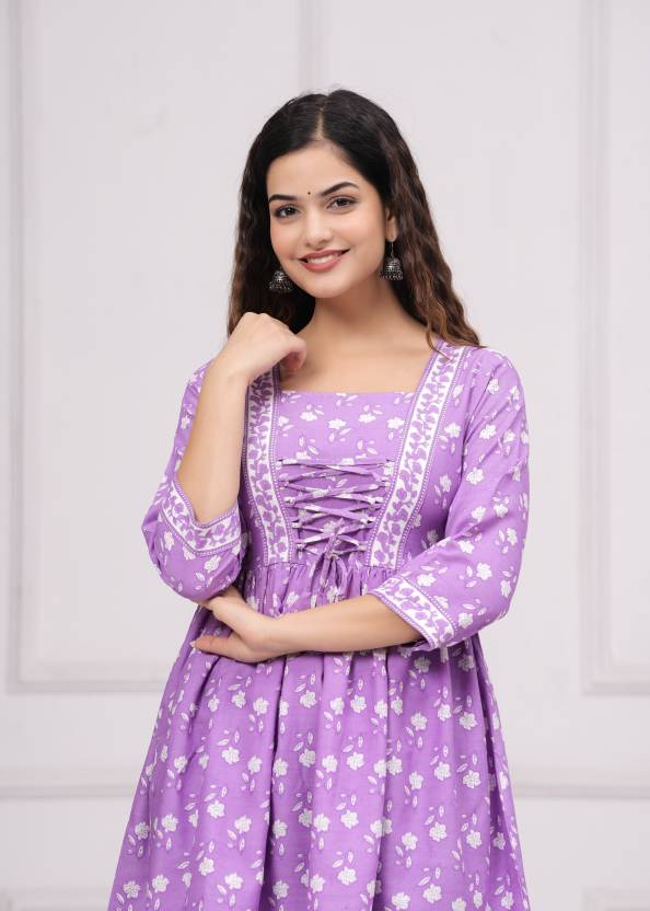 Purple, White