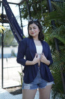 S / Navy Blue