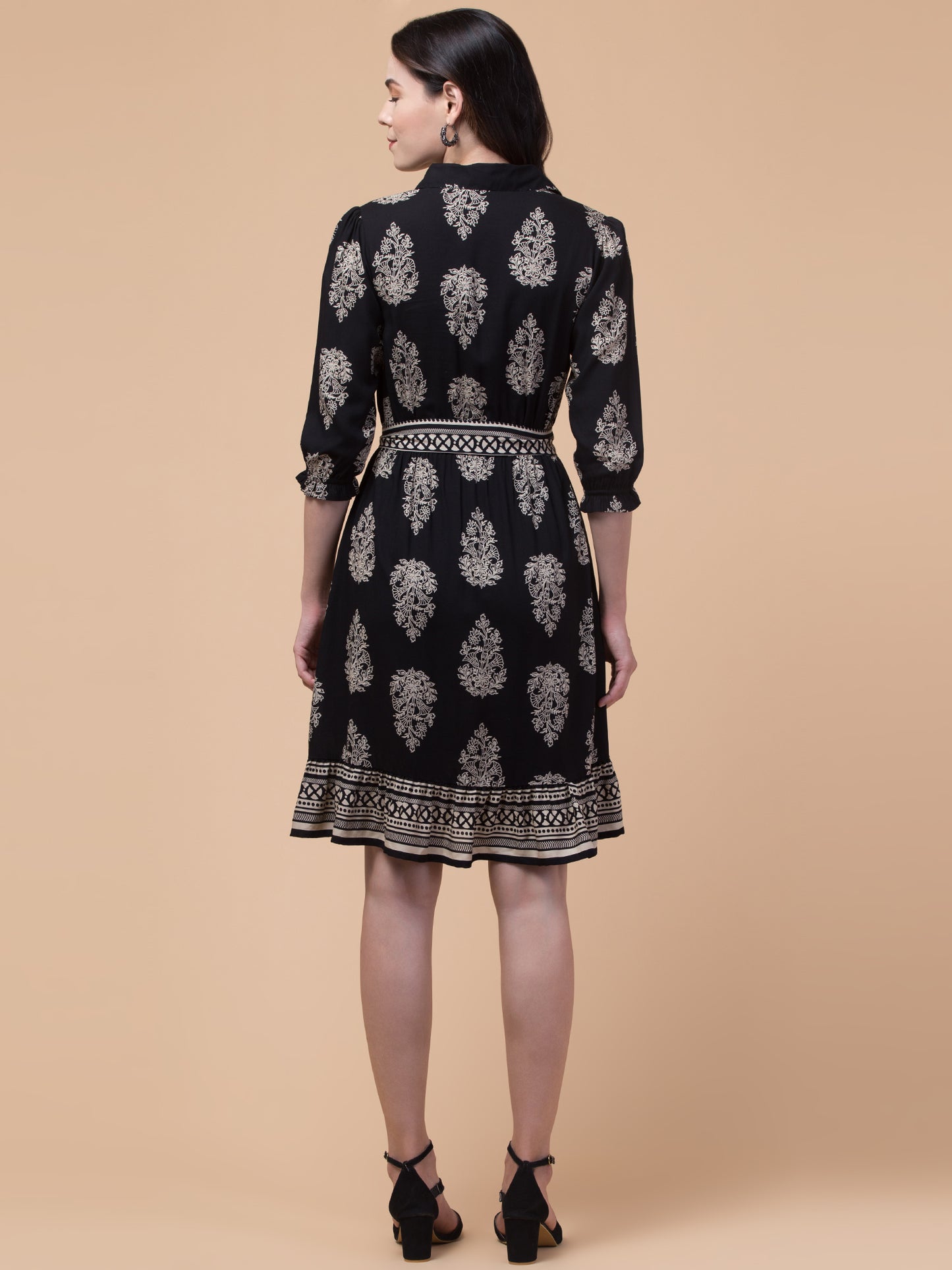 Radiant Rayon Casual Chic Dress