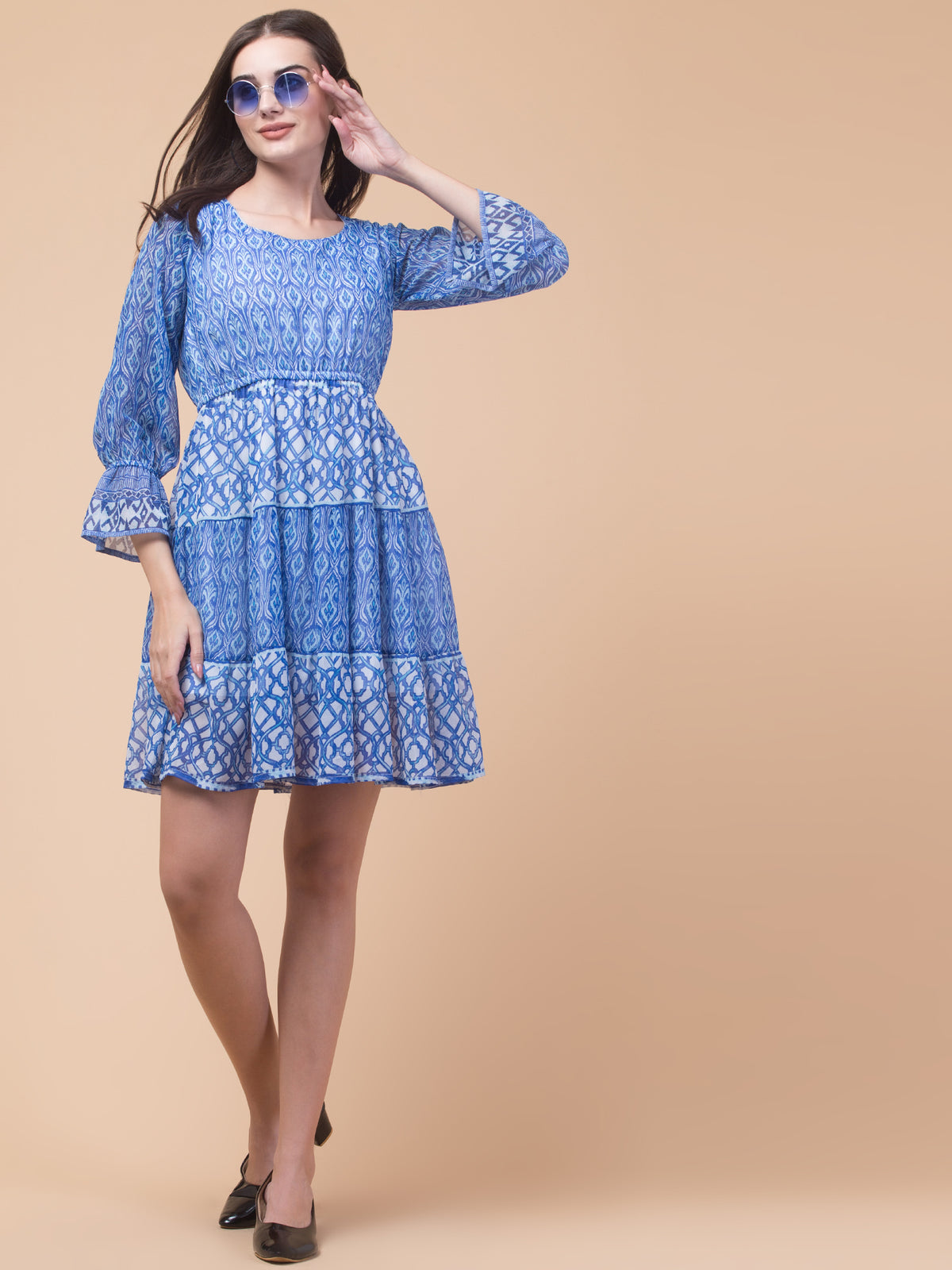 Blue Chic Store Classic Blue Chic Dress by Wyshlist