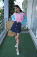 One Size / Pink & Blue