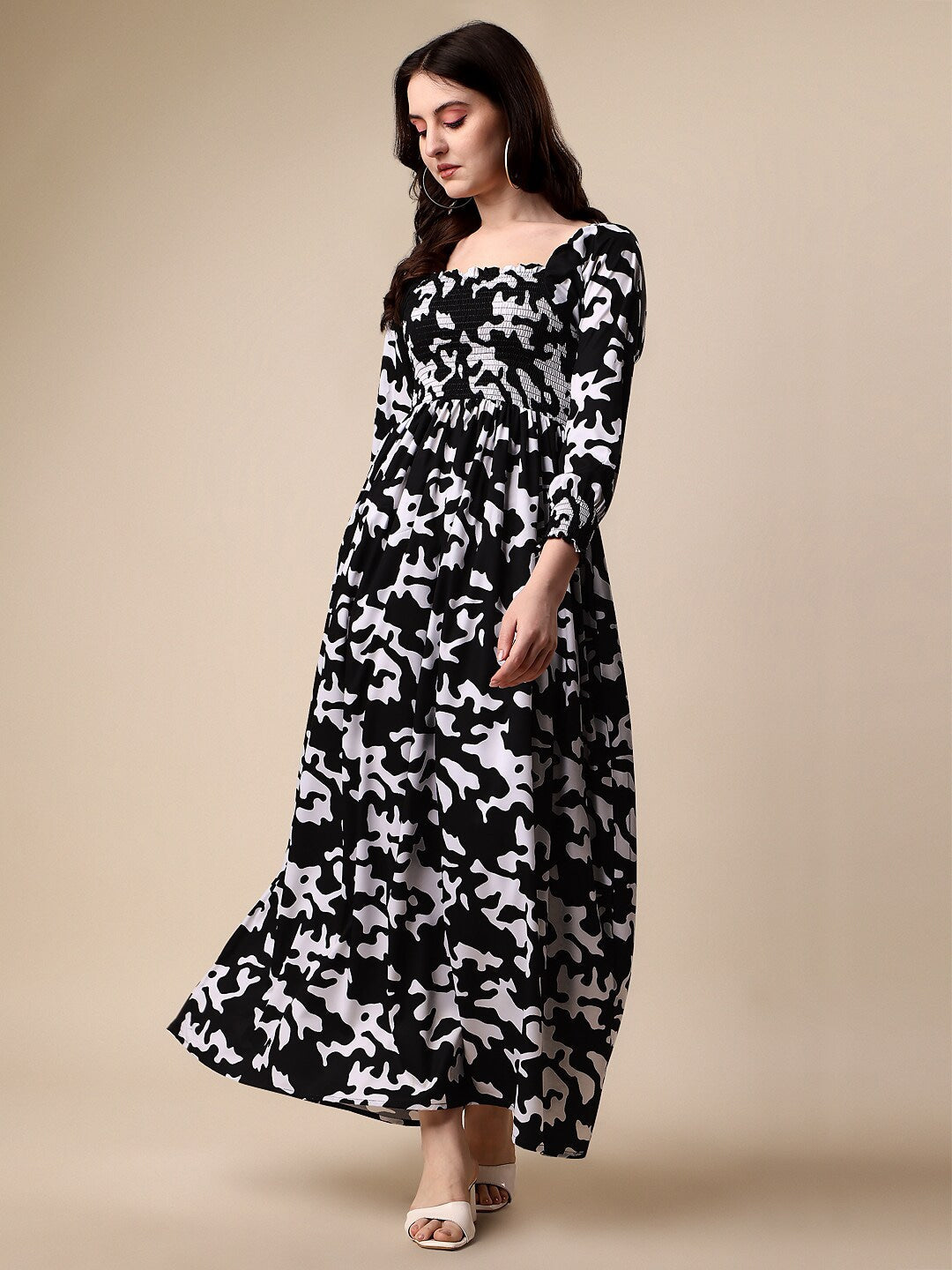 Full Sleeve Maxi Dress Combo 1