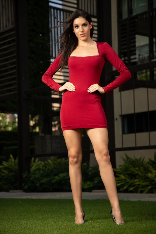 Red Bodycon Dresses with Sleevess – Wyshlist